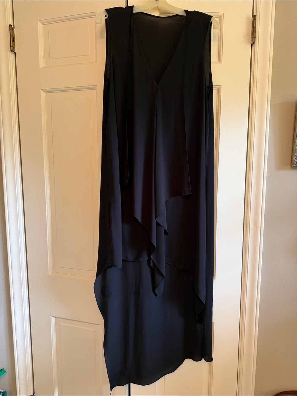 Sexy V-neck Black Dress